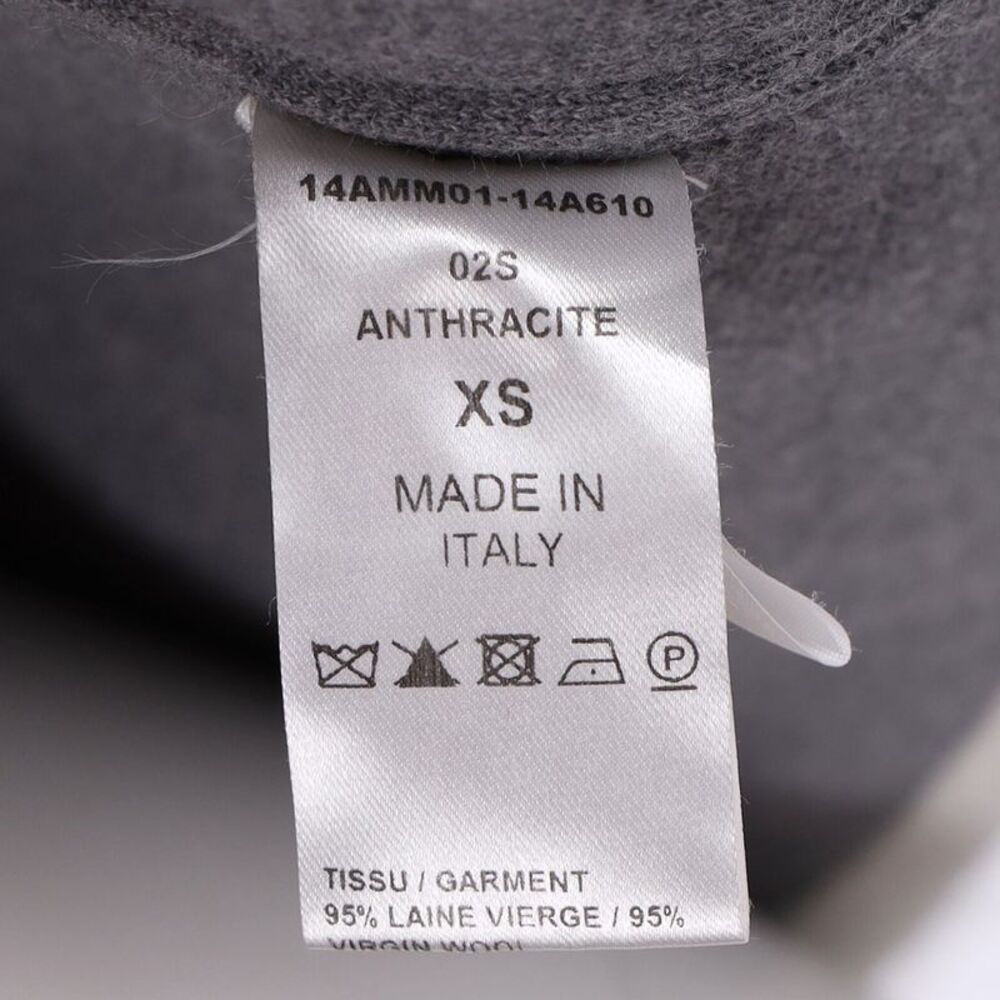 Chlo Angora Blanket Coat In Gray Wool - image 2